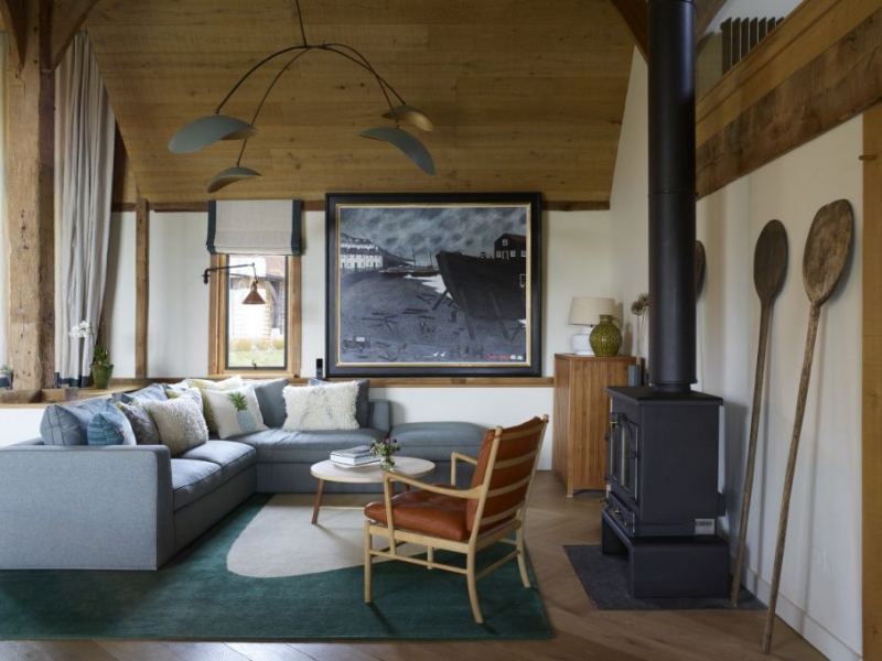 Modern Living Room Inspiration by Caroline Riddell
