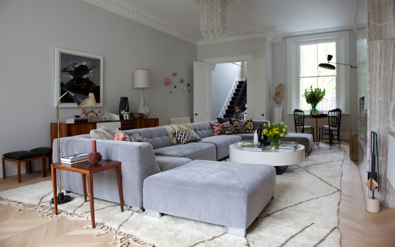 Best Rug Design from Suzy Hoodless with a stunning rug