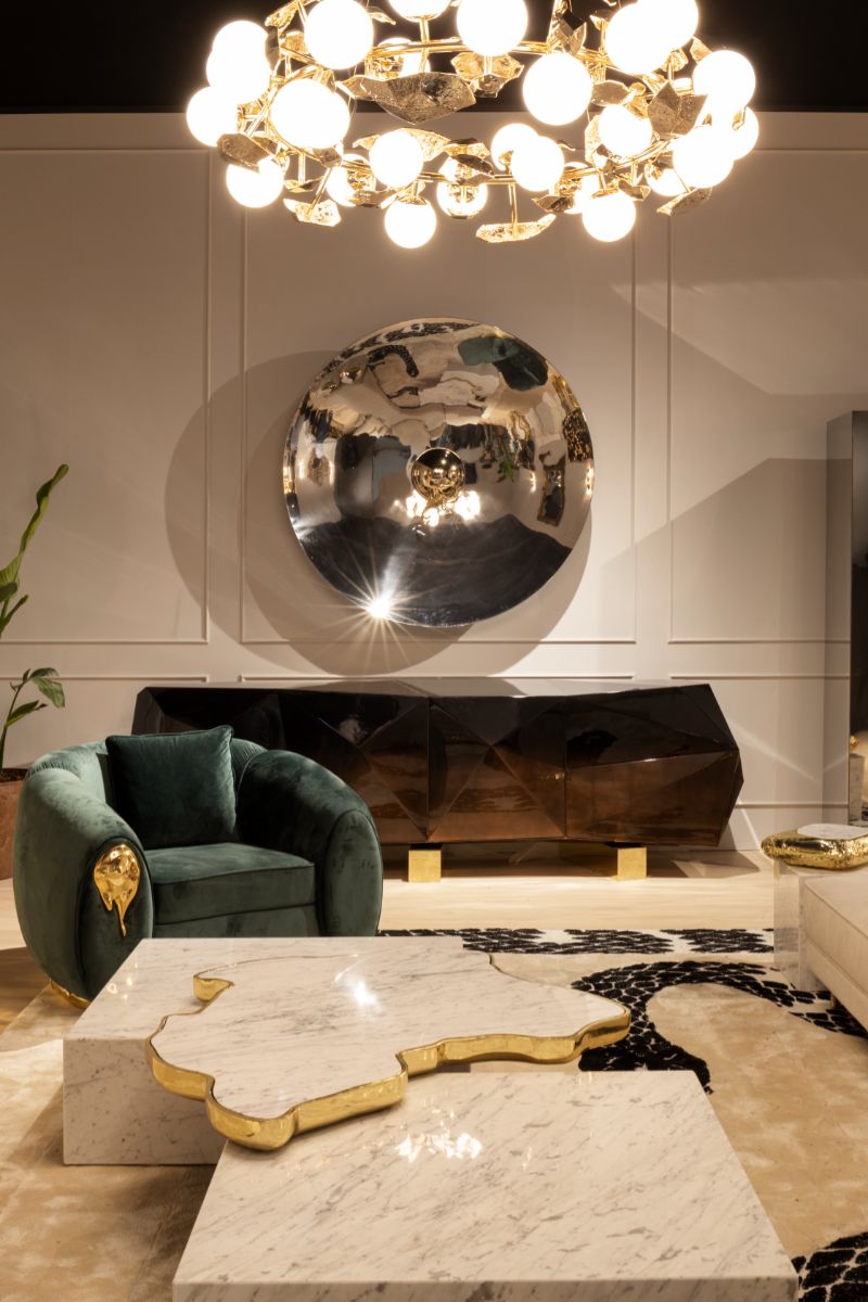 The Latest Home Decor Ideas From Salone Del Mobile, Neutral beige rug for living room