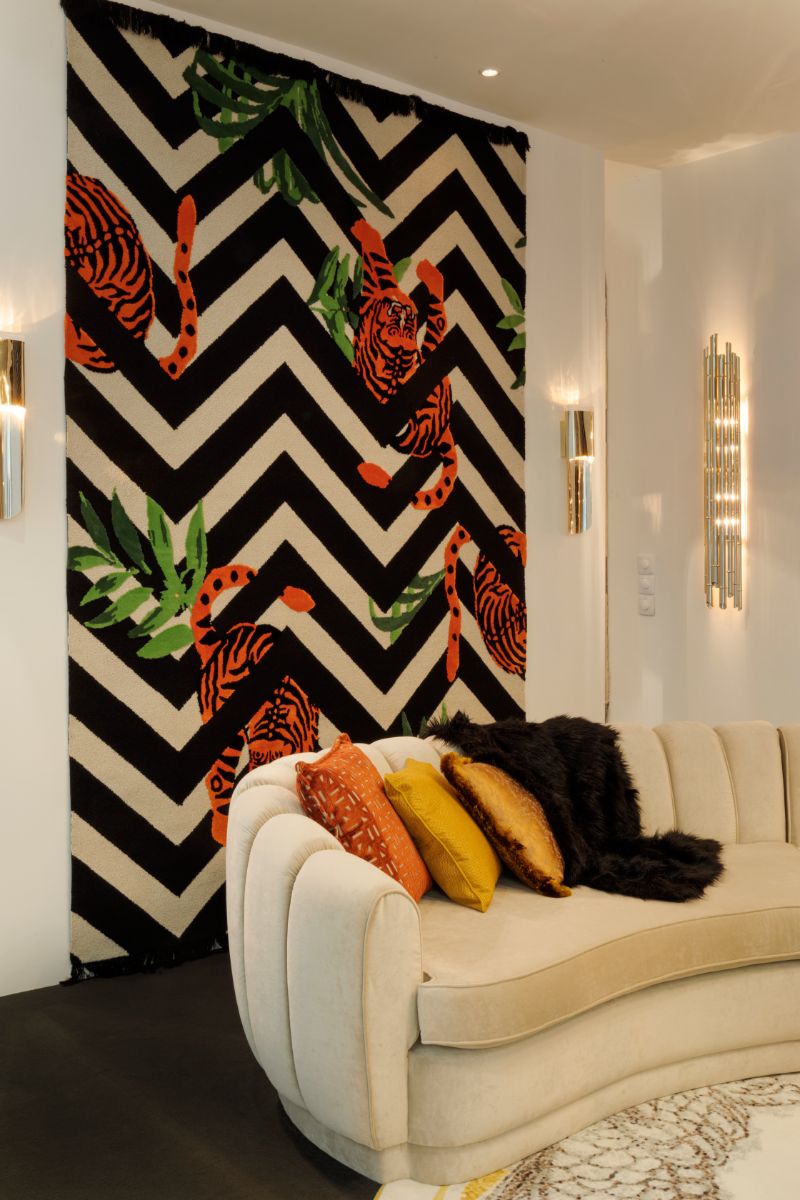 The Latest Home Decor Ideas From Salone Del Mobile. Feline rug is a modern rug from rug society that was at isaloni 2022