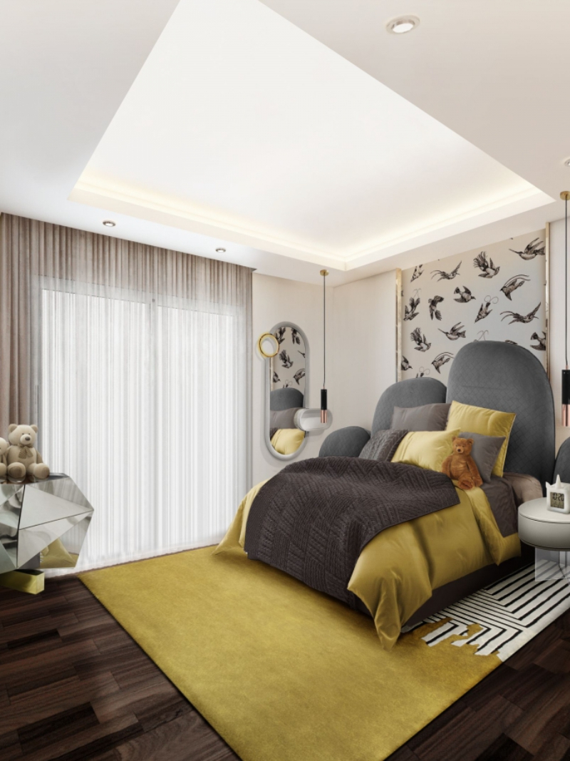 Rug Design Inspiration From Duncan & Miller Design. Rug'Society Bedroom.