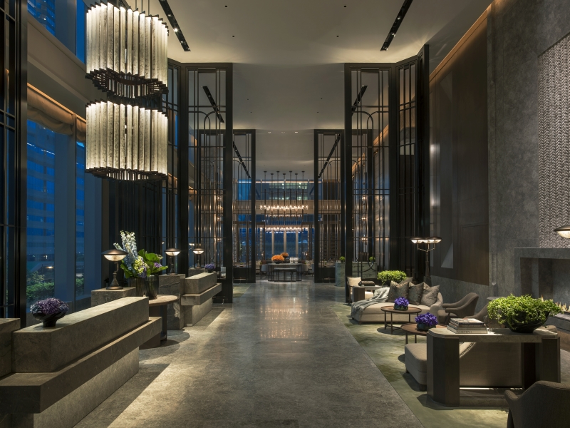 Modern Rugs for Hotel Projects by AFSO - St. Regis in Hong Kong