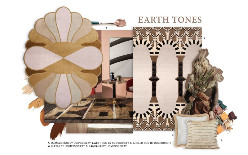 Moodboard Inspiration For The Fall with earthy tones
