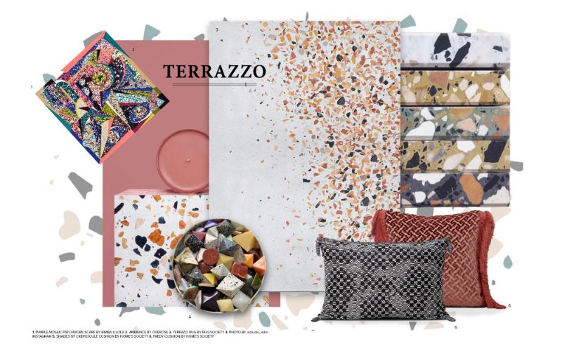 Moodboard Inspiration For The Fall with light pink and yellow hues