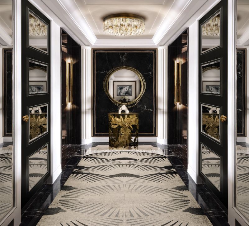 The DÊCO II RUG is an excellent illustration of what our professionals are capable of. handmade rugs inspired by the Deco art style and portrays the glitter and distinction of the 1920s.