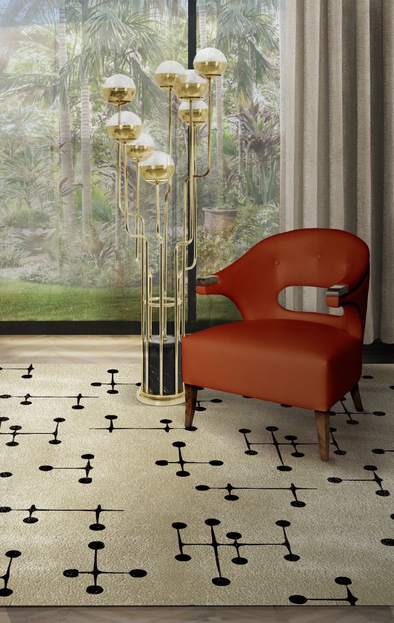 Every reading corner needs these three things: area rugs, a comfortable chair, and a good lighting source.