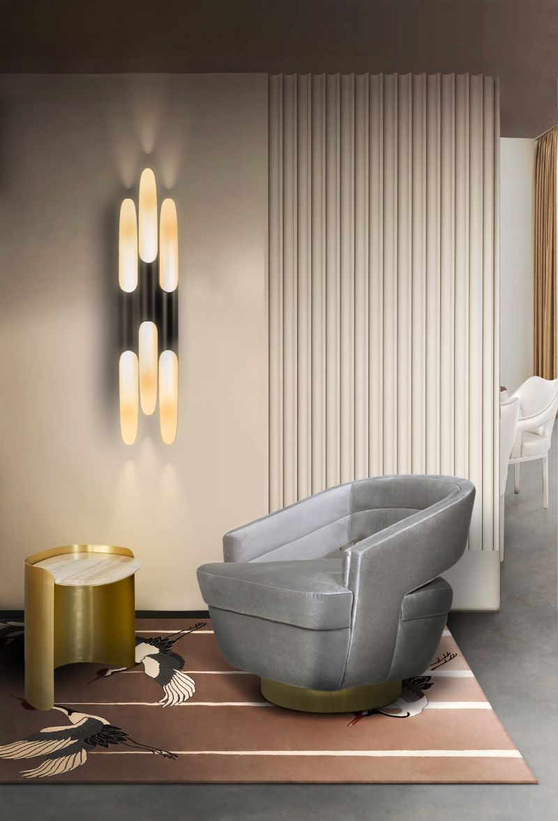 Curl up in this reading corner with the HERON RUG. This amazing reading space contains one of the greatest neutral rugs inspired by nature. Area rugs such as this one bring elegance and grace to a room while also complimenting the rest of the furniture.