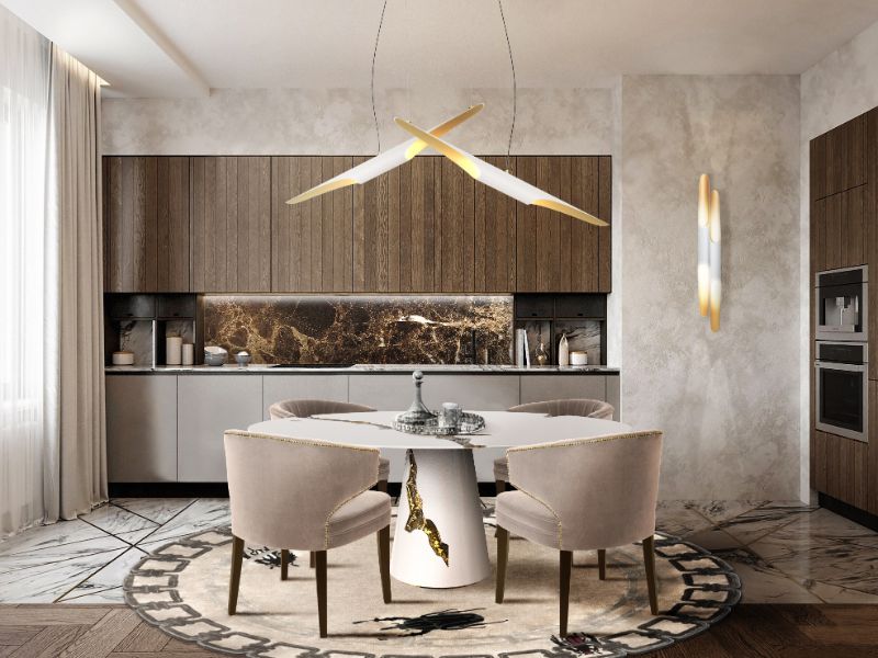 Modern Rugs & Modern Dining Tables For an Opulent Décor