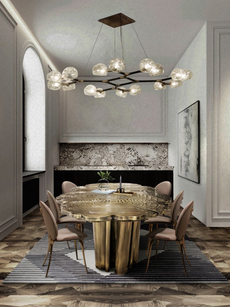 Modern Rugs & Modern Dining Tables For an Opulent Décor