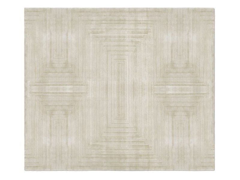 modern white rug Shama Concept and Design Exclusive Interview