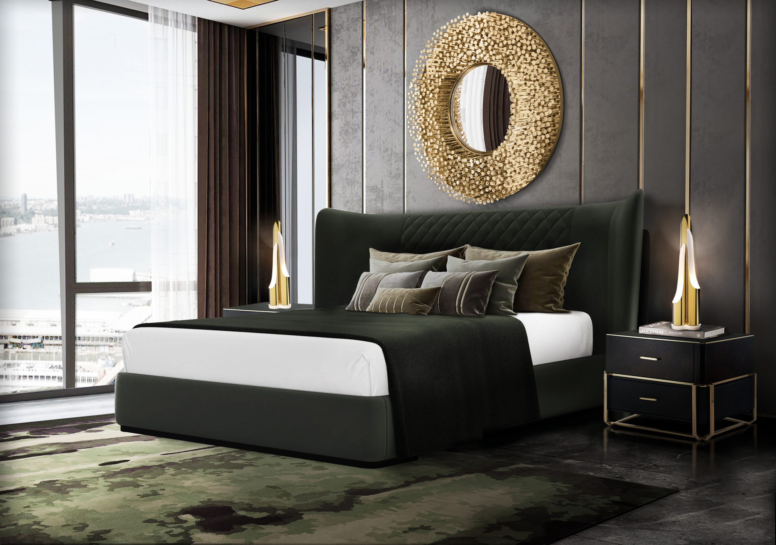Redefining Havens: Luxury Rugs and Bedroom Design Ideas