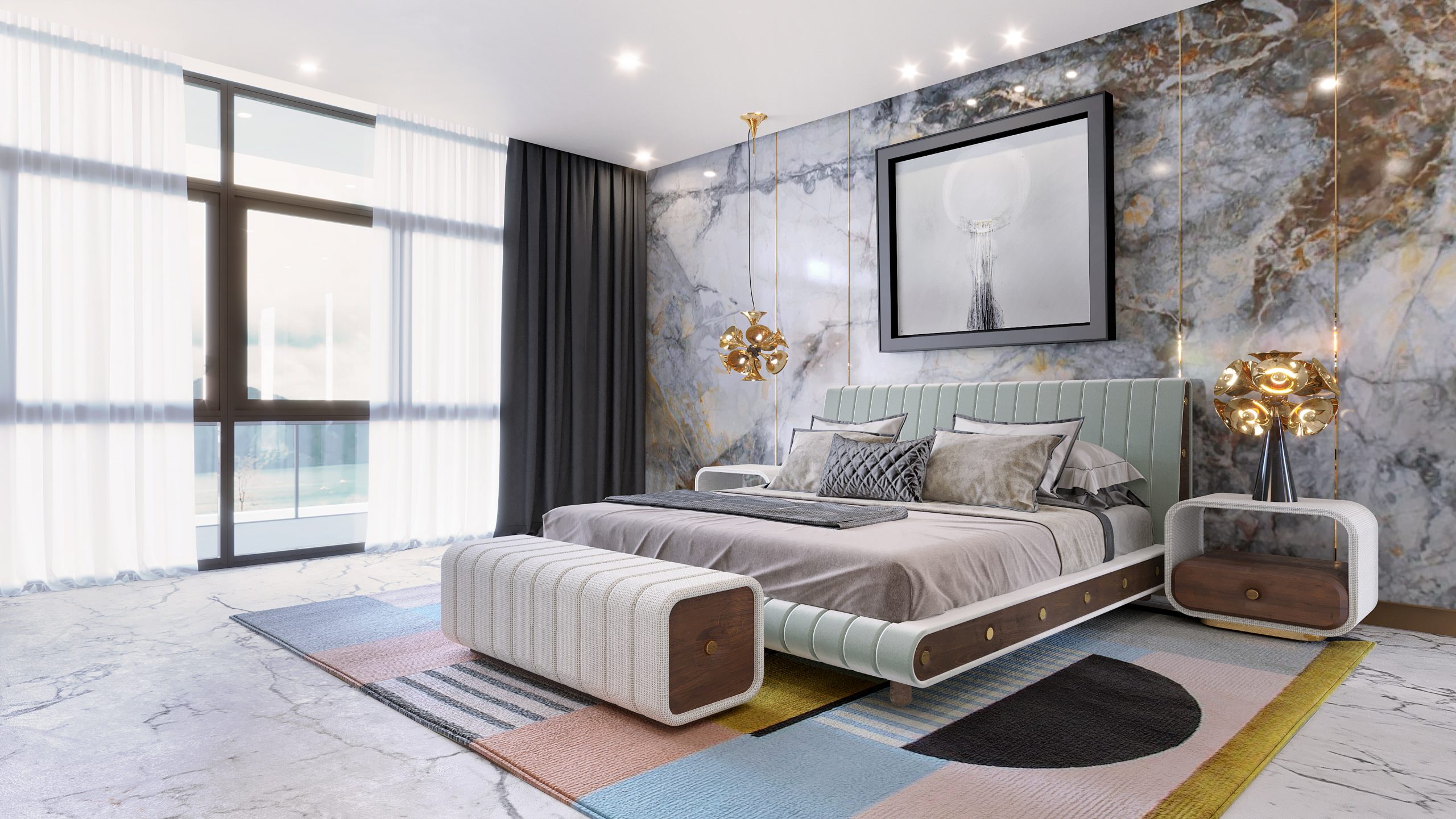 Redefining Havens: Luxury Rugs and Bedroom Design Ideas